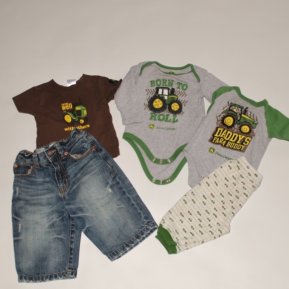 John Deere Other - John Deere Outfits 6-9 months & Jeans 4127